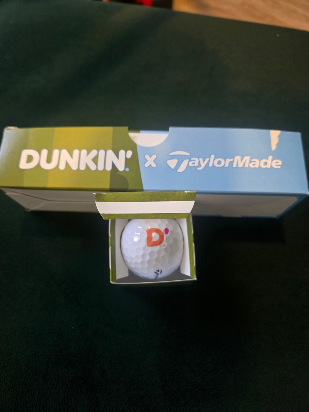 Dunkin' x TaylorMade 1  Golf Ball -  limited edition